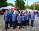 Gruppenbild zur Verabschiedung von Marie-Rose Freifrau von Boeselager als Diözesanoberin und Maximilian Freiherr von Boeselager als Diözesanleiter und Einführung von Conrad Graf von Hoyos als neuen Diözesanleiter.